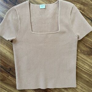 Abercrombie Square Neck Sweater top